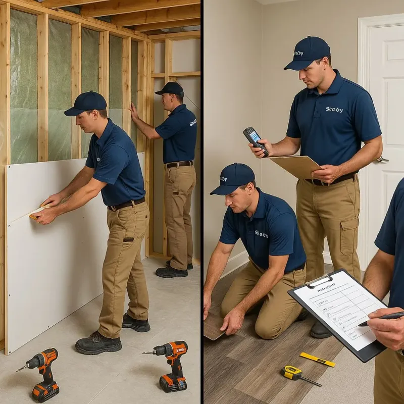 Repairs and Reconstruction process in Heidelberg, TX