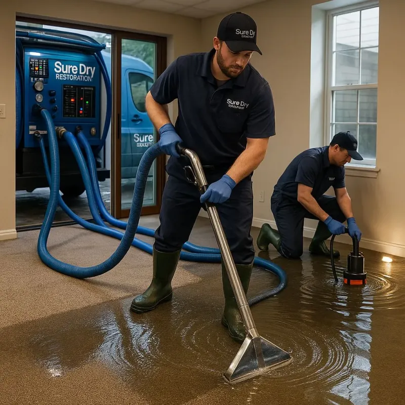 Water Extraction and Removal process in Heidelberg, TX